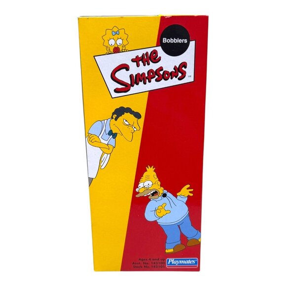 The Simpsons Homer Bobbler Figure With Bobble Head Action New Old Stock 2003 VTG - Picture 3 of 5